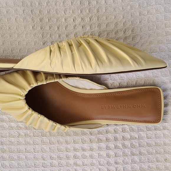 BNIB Who What Wear Leather Mule/Slide - Picture 4 of 4